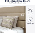 Allewie Queen Size Platform Bed Frame - Image 4