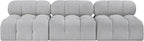 Meridian Furniture 611Grey-S102B Ames Collection Modern | Contemporary Modular - Image 4