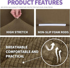 ZNSAYOTX Super Stretch Chair Slipcover Universal Sofa Chair Covers - Image 4