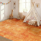RELEANY Washable Area Rugs 8'x10' Non-Slip Modern Abstract Soft - Image 2
