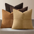MIULEE Boho Decorative Throw Pillow Covers 18x18 Set of 4 Farmhouse Neutral by MIULEE
