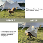 Outdoor Swivel Lounge Chair Cover 2 Pack, 100% Waterproof Heavy Duty Outdoor - Image 5