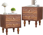 Nightstand, Farmhouse Bedside Table - Image 8
