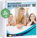 Utopia Bedding Mattress Protector Zippered Full XL Size, 100% Waterproof Bed by UTOPIABEDDING