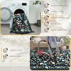 Area Rugs for Living Room, Washable 5x7 Vintage Rug for Bedroom, Non-Slip - Image 8
