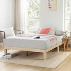 Mellow Naturalista Classic 12 Inch Solid Wood Platform Bed - Image 2