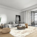 6x9 Area Rugs Washable Rug: Large Modern Abstract Living Room Rug Soft - Image 3