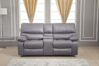 Betsy Furniture Microfiber Reclining Sofa Couch Set Living Room Set 8007 - Image 3