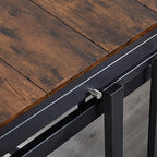 Convertible Dining Table, 2 in 1 Bookshelf to Kitchen Table, Space Saving - Image 5