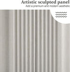 Brafab Buffet Cabinet, 94.5" Modern Farmhouse Accent Sideboard Cabinet - Image 3