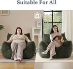 Gericco Giant Plush Bean Bag Chair - Image 6
