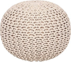 REDEARTH · Round Pouf Ottoman - Image 4