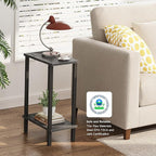 TUTOTAK Small Side Table, Narrow End Table, Skinny Sofa Table, Slim Nightstand - Image 5
