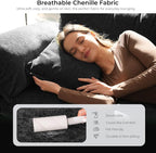 ELUCHANG 150" Oversized V-Shaped Cloud Couch Modular Sectional Sofa - Image 4