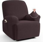 TAOCOCO Recliner Cover 4-Pieces, Recliner Stretch Sofa Slipcover, Recliner by TAOCOCO