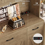 HOSTACK 71" Tall Pantry Cabinet - Image 7