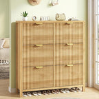 YOMILUVE 47.3" Shoe Cabinet Storage by YomiluveDesign