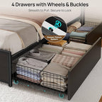 Rolanstar Full Size Bed Frame - Image 4