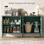 JOINICE Buffet Cabinet with Storage, Credenza Coffee Bar - Image 5