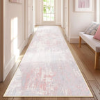 RELEANY Washable Area Rugs 2'x8' Non-Slip Modern Abstract Soft - Image 3