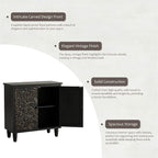 2 Door Farmhouse Storage Cabinet - Image 4