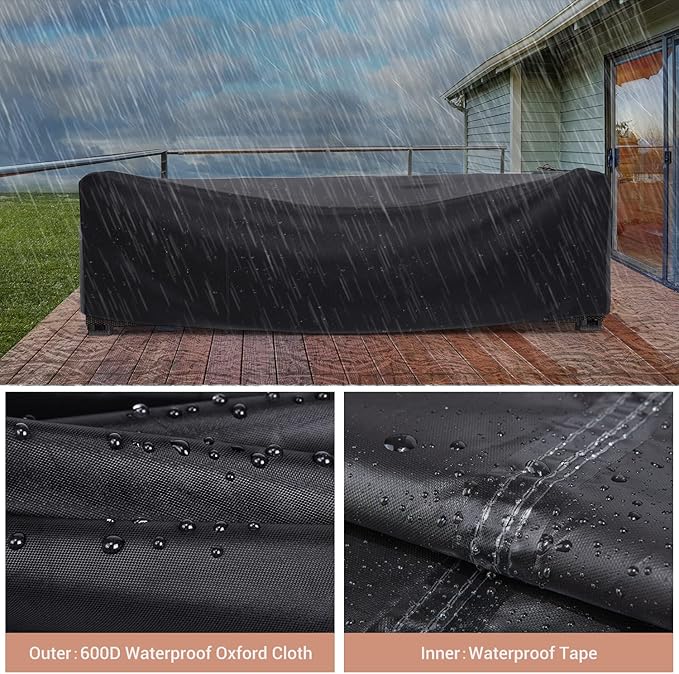 Heavy Duty Patio Furniture Covers Waterproof, Mrrihand Patio Furniture Outdoor - Image 5