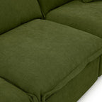 6 Seat U Shape Modular Sectional Couch Sofa - Image 7
