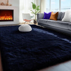 PAGISOFE Dark Navy Blue Rugs for Living Room 5x7 Ft, Plush Area Rugs for Bedroom - Image 6