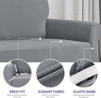 ZNSAYOTX Stretch Oversized Couch Cover Universal Sofa Covers - Image 3