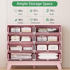 Xixini Fluted Dresser for Bedroom - Image 3