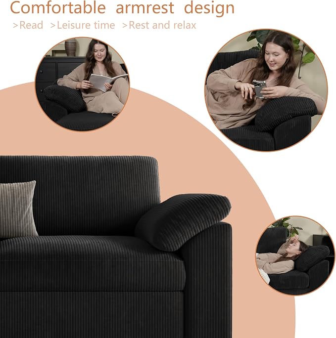 EASE MOOSE Oversized Modular Sectional Sofa, Extra Large L Shape Sectional - Image 9