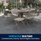 Flash Furniture Hercules Series Plastic Folding Chairs - Image 8