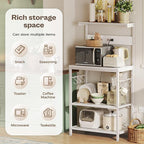 SUPERJARE Kitchen Bakers Rack - Image 5
