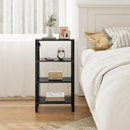 TUTOTAK Narrow Side Table with Charging Station, Small End Table with USB Ports - Image 5