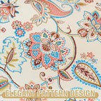 H.VERSAILTEX Floral Pattern Chair Covers Armchair Printed Chair Slip Covers - Image 3