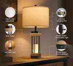 OYEARS 25" Table Lamps Set of 2 - Image 5
