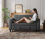 LINSY 54" Pull Out Couch with Charging Station by Linsy