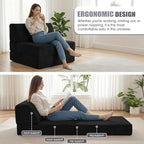 Kasunpul Folding Sofa Bed with Pillow, Memory Foam Fold Out Chair Bed, - Image 4