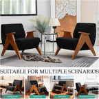 Home Accent Chair Mid Century Modern Accent Chair - Image 6