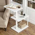 Faesun 360° Swivel Side Table for Height Adjustable, C Shaped End Table for - Image 2