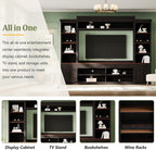 Merax Minimalist Entertainment Wall Unit Set - Image 2