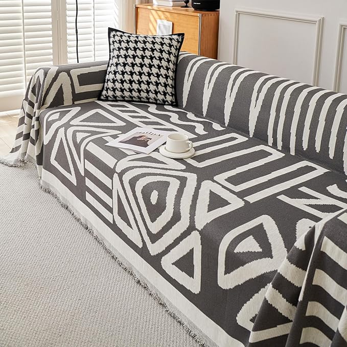 VClife Boho Couch Covers, Small Loveseat Cover - Image 8