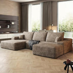 108" Sectional Couches for Living Room Cloud Couch Sofa by AWarmHomeForYou