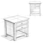 SIMPLIHOME Warm Shaker Solid Wood 24 inch Wide Transitional-Style Bedside - Image 9