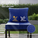 24x24 Inch Outdoor Chair Cushion - Image 3