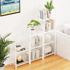 Bookshelf Storage Shelf Small Bookcase Freestanding Storage Stand - Image 5
