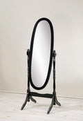 Roundhill Furniture Traditional Queen Anna Style Wood Floor Cheval Mirror by RoundhillFurniture