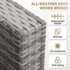 Aoxun Patio Furniture Sets, 7-Piece Outdoor Patio Furniture - Image 4