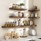 Acovy 48 Inch Floating Shelves, Wooden Shelves - Image 7