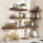 Acovy 16 Inch Floating Shelves, Wooden Shelves - Image 7